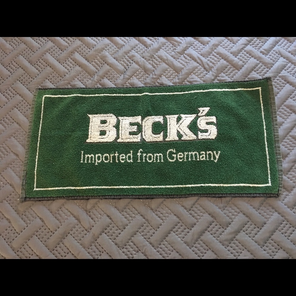 Beck’s Bar Towel